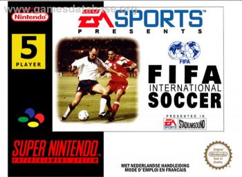 Cover FIFA International Soccer for Super Nintendo